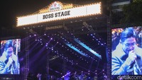 Begini aksi panggung Ungu saat tampil di panggung Boss Stage Pestapora 2023 di Gambir Expo Kemayoran, Jakarta Pusat, Jumat (22/9/2023).