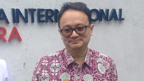 Wamendag Jerry Sambuaga PT BIBU Panji Sakti di Kecamatan Kubutambahan, Buleleng, Jumat (22/9/2023).