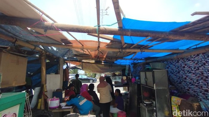 Warga Kampung Bayam. (Brigitta/detikcom)
