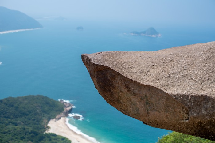 Pedra do Telegrafo spot di Rio de Janeiro, Brazil.