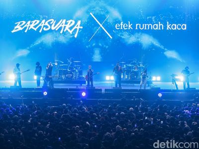 Barasuara X Efek Rumah Kaca Bikin Panggung Gegap Gempita Pecah