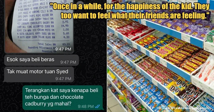 Bukan Beli Beras, Ibu Ini Pakai Dana Bantuan Buat Beli Permen dan Cokelat
