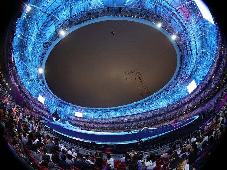 Foto-foto Upacara Pembukaan Asian Games Hangzhou 2023