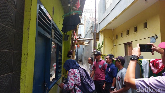 Lokasi rumah kebakaran di Rawamangun, Jaktim