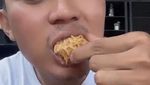 Gaya Seru Aa Juju saat Review Makanan Jujur Lewat Makan Lurr