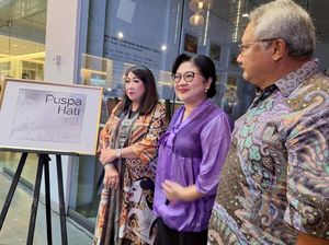 Mengintip Pameran Seni Rupa Trilogi Puspa Hati