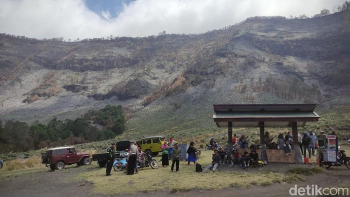 Menteri LHK memantau kawasan Bromo usai kebakaran