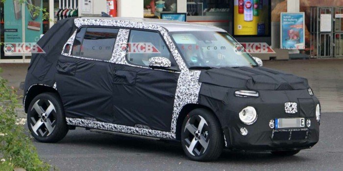 Mobil listrik kecil Hyundai.