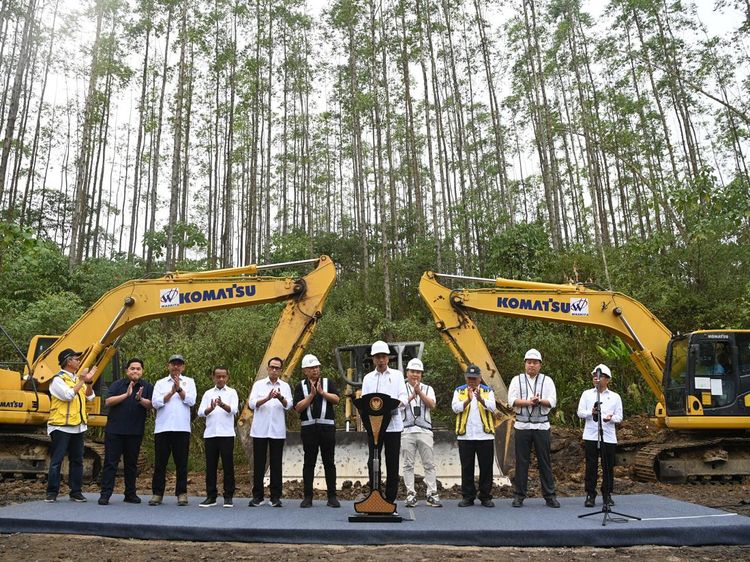 Jokowi Groundbreaking Lagi Hotel di IKN, Begini Potretnya