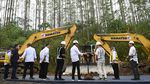 Jokowi Groundbreaking Lagi Hotel di IKN, Begini Potretnya