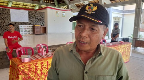 Perbekel Desa Lalanglinggah I Nyoman Arnawa . (chairul amri simabur/detikBali)