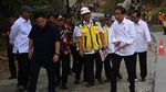 Momen Jokowi Tinjau Inpres Jalan Daerah di IKN Nusantara