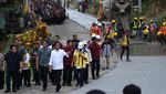 Momen Jokowi Tinjau Inpres Jalan Daerah di IKN Nusantara
