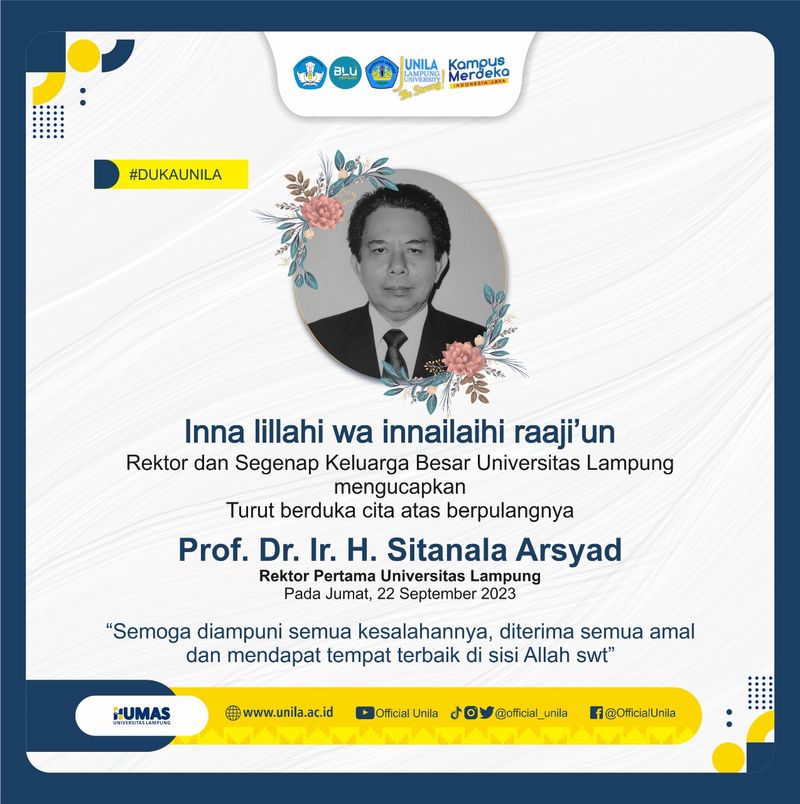 Prof Sitanala Arsyad