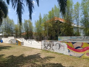 Tinja Berserakan-Lampu Mati di Skatepark Jembrana, Kadis LH Prihatin