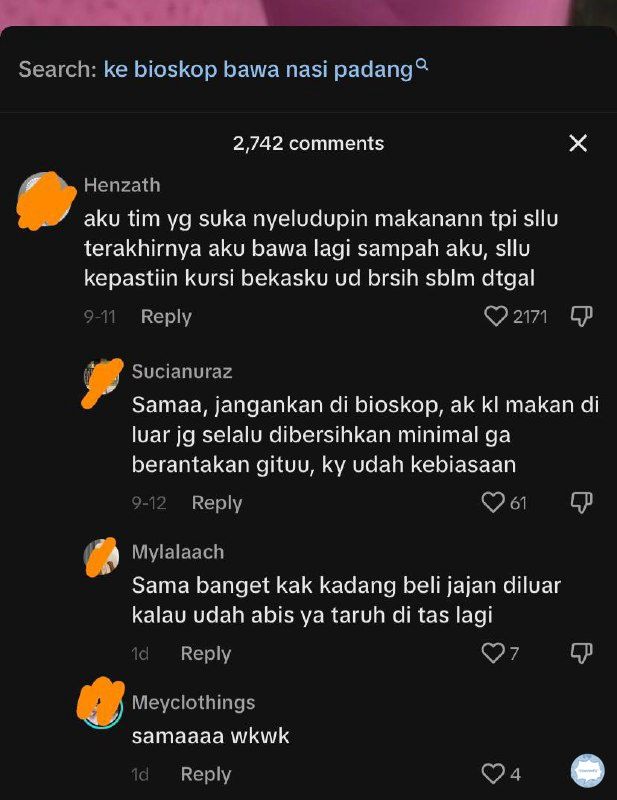 Topik Selundupkan Makanan ke Bioskop Tuai Pro dan Kontra Netizen