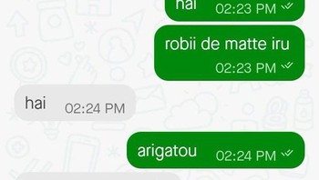 Kali ini ojolnya dari Jepang. Foto: Twitter/mayka64310921