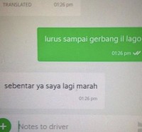 Chat dari driver ojol dan penumpang ini terlalu absurd dan bikin mesem-mesem sendiri. Kamu pernah alami yang mirip kayak begini?