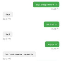 Chat dari driver ojol dan penumpang ini terlalu absurd dan bikin mesem-mesem sendiri. Kamu pernah alami yang mirip kayak begini?