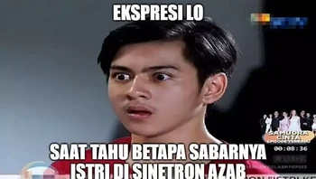 Sabarnya suka di luar nalar. Foto: Facebook/tara.libing