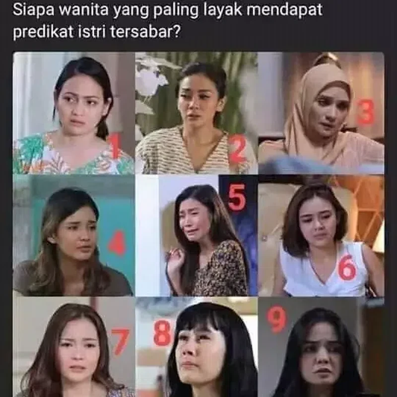 Kumpulan meme istri tersabar di sinetron. Sabarnya benar-benar luar biasa, deh!