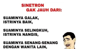 Ending klasik. Foto: Instagram/statuslucu_official