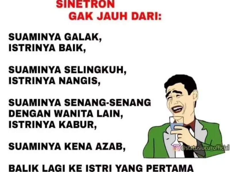 Kumpulan meme istri tersabar di sinetron. Sabarnya benar-benar luar biasa, deh!
