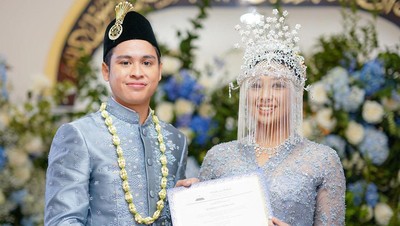 Foto Pernikahan Anak Sandiaga Uno di New York, Pengajian Hingga Resepsi