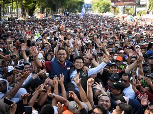 Anies dan Cak Imin Bicara Perubahan di Makassar, Ini Katanya