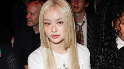 7 Gaya Hanni NewJeans di Milan Fashion Week 2023, Tampil dengan Rambut Pirang