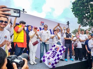 Buka Fun Walk HUT Ke-55 KADIN, Bamsoet: Gerakkan Ekonomi-Masyarakat Sehat