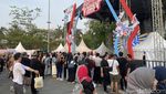 Begini Aksi Nagita Slavina dan Keanu Mukbang di Jajarans Festival