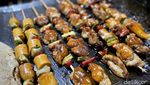 Begini Aksi Nagita Slavina dan Keanu Mukbang di Jajarans Festival