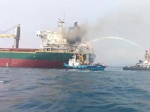 Ternyata Ini Penyebab Kapal Samudera Sakti III Terbakar di Lampung