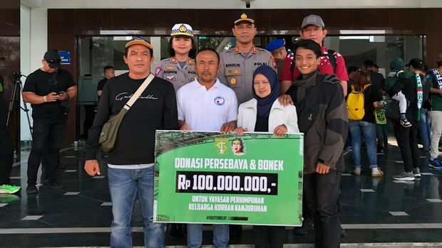Kapolres Malang Dampingi Keluarga Korban Kanjuruhan ke Stadion GBT Surabaya