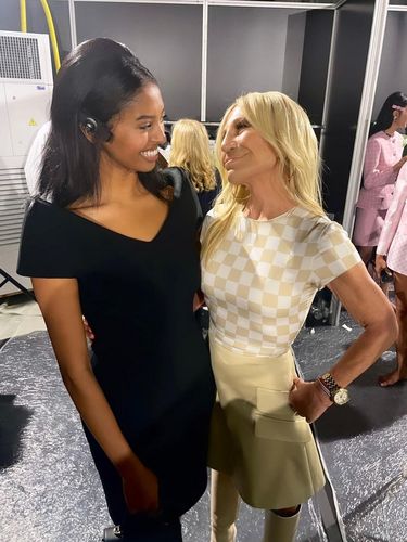 Natalia Bryant debut di runway.