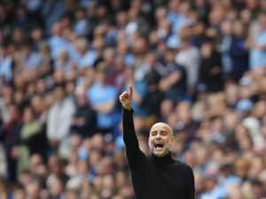 Kesalnya Guardiola ke Rodri Saat Man City Tekuk Nottingham Forest