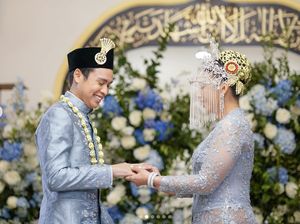Cantiknya Atheera Putri Sandiaga Berkebaya Melayu Riau saat Menikah di New York
