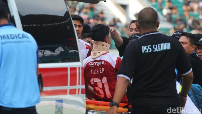 PSS Sleman Vs Madura United di Stadion Maguwoharjo, Sleman, Minggu (24/9/2023).