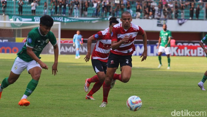 PSS Sleman Vs Madura United di Stadion Maguwoharjo, Sleman, Minggu (24/9/2023).