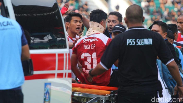 PSS Sleman Vs Madura United di Stadion Maguwoharjo, Sleman, Minggu (24/9/2023).