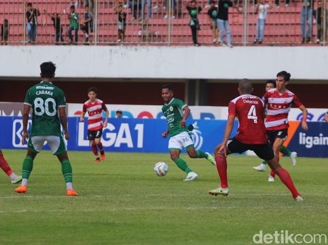 PSS Sleman Vs Madura United di Stadion Maguwoharjo, Sleman, Minggu (24/9/2023).