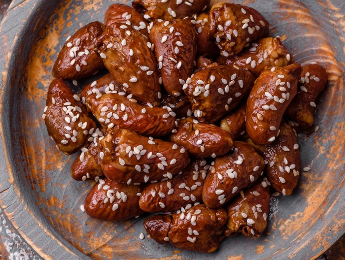 Resep Jantung Ayam Bumbu Kecap Wijen