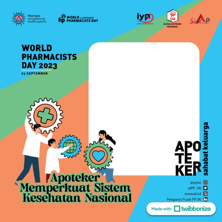 Twibbon Hari Apoteker Sedunia 2023