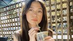 Yuki Kato Hobi Kulineran, Ini Momennya Nikmati Gelato dan Cake