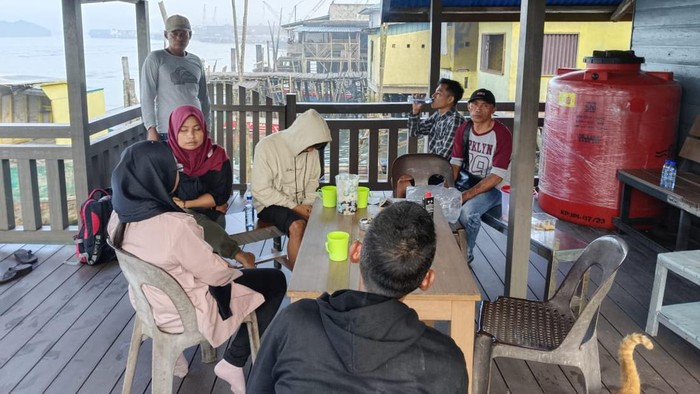 7 orang calon PMI ilegal diamankan TNI AL di Batam.(dok Lantamal IV)
