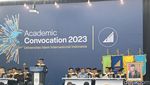 Potret Academic Convocation UIII Sambut Mahasiswa Baru, Dihadiri Jusuf Kalla