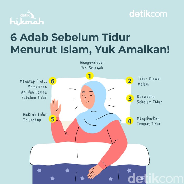 adab sebelum tidur adab sebelum tidur