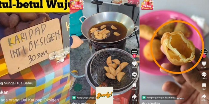 Bukan Isi Daging atau Sayur, Karipap Unik Ini Isinya Oksigen