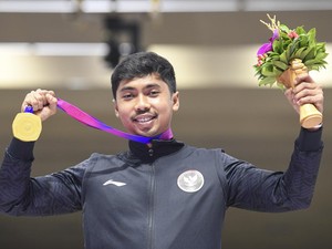 Asian Games 2023: Emas Kedua Indonesia, Kembali dari Cabor Menembak